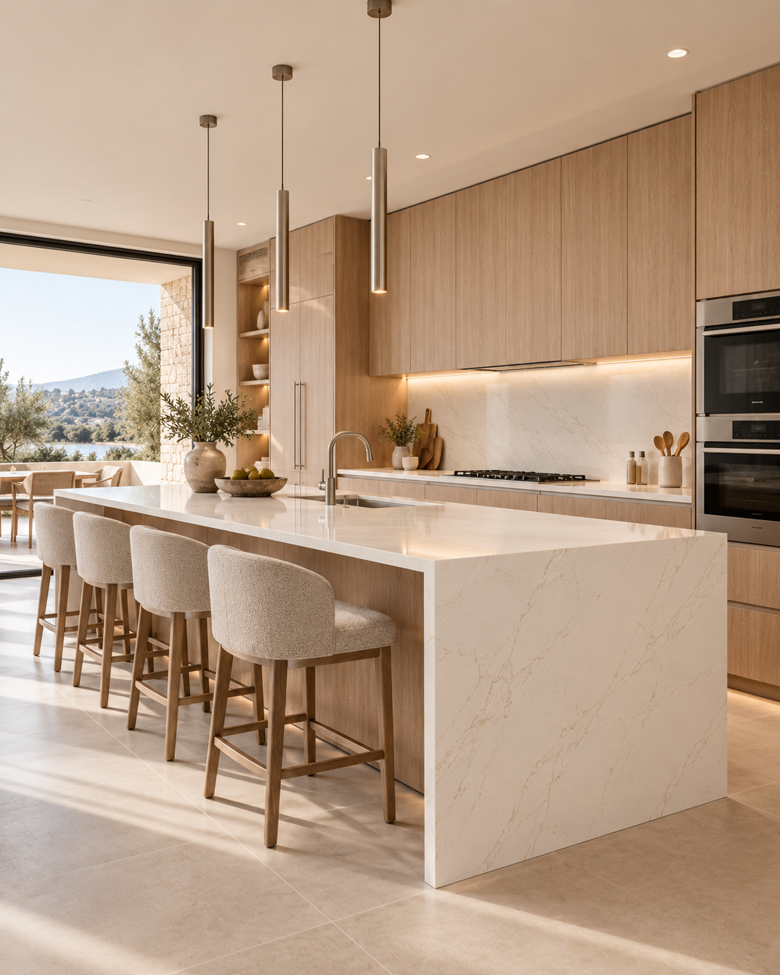 Cocina renovada integrada en una reforma integral